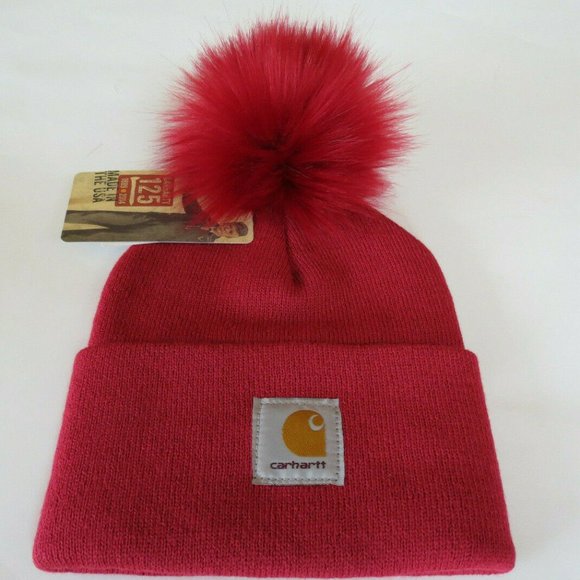 Carhartt Beanie Handmade in USA Pom main image 5